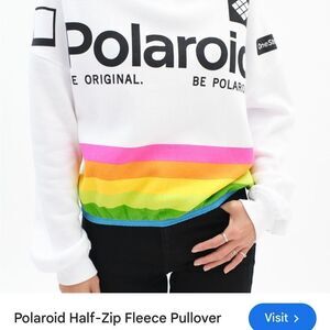 Polaroid White Sweatshirt